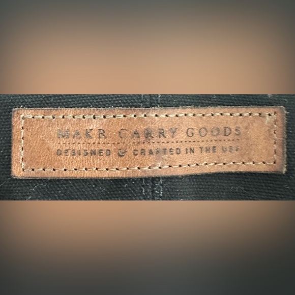 MAKR Farm Black Canvas Tote Bag‎ - Picture 8 of 9